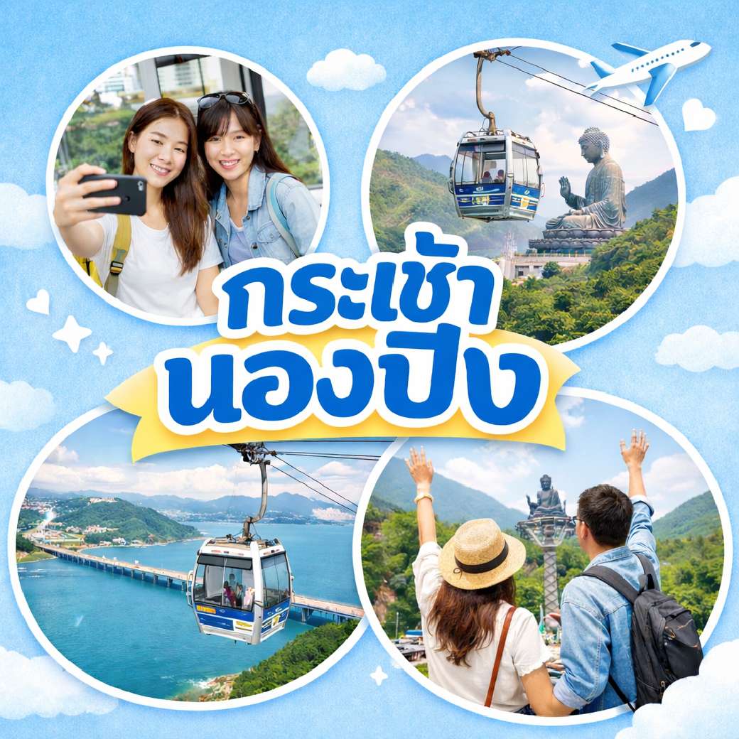 Ngong Ping 360 เป็นหนึ่งในที่เที่ยวอันดับต้นๆ ของฮ่องกงที่ต้องไปเยือน จุดไฮไลท์ก็คือกระเช้าพื้นใส ที่สามารถมองเห็นวิวได้ 360 องศา 
ท่านจะสามารถสักการะขอพรพระใหญ่ที่ตั้งอยู่ด้านบนยอดเขา ซึ่งเชื่อว่ามีความศักดิ์สิทธิ์ขออะไรก็จะสมปรารถนา