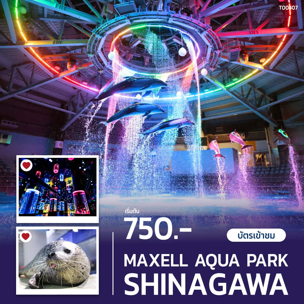 Maxell Aqua Park Shinagawa เป็นอควาเรียมรูปแบบใหม่สไตล์โมเดิร์นในกรุงโตเกียว