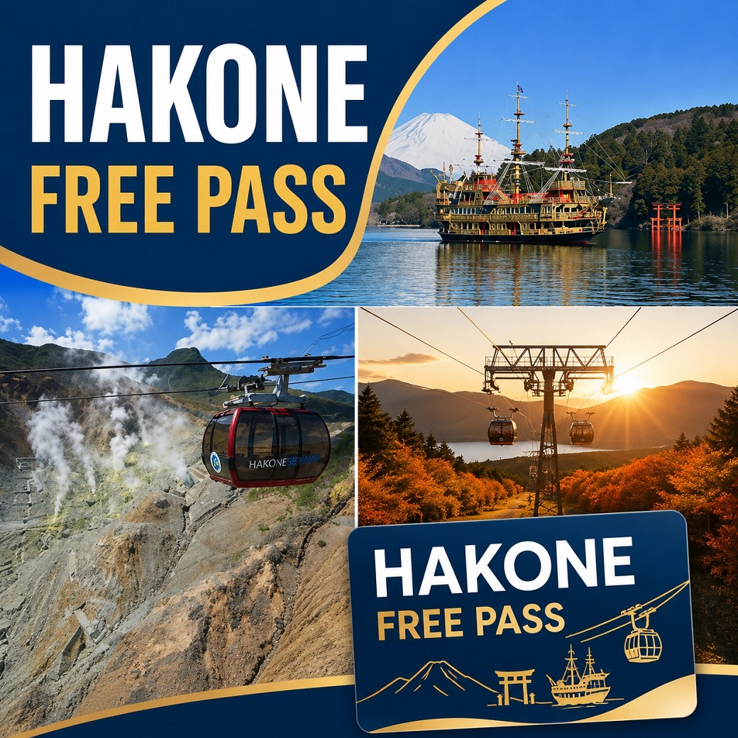 สัมผัสประสบการณ์การเดินทางที่สะดวกสบายและคุ้มค่าที่สุดในฮาโกเนะด้วย Hakone Freepass