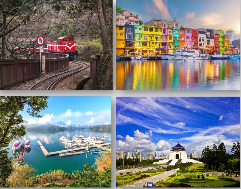 <br>ไต้หวัน…เสน่ห์ที่ต้องไปสักครั้ง
<br>เปิดประสบการณ์ท่องเที่ยวไต้หวัน
<br>ตั้งแต่ขุนเขาอาลีซานอันเขียวขจี
<br>ทะเลสาบสุริยันจันทราแสนโรแมนติก
<br>ถ่ายรูปบ้านสีพาสเทล เจิ้งปิน
<br>หมู่บ้านโบราณจิ่วเฟิ่นสุดคลาสสิก
<br>ช้อปเพลิน ซีเหมินติง & ไนท์มาร์เก็ต
<br>จนถึงสีสันเมืองใหญ่ไทเป
<br>บินตรง EVA AIR
<br>โปรแกรมครบ ไม่อัดแน่น
<br>จุดถ่ายรูปไฮไลต์ทุกวัน
<br>ช้อปของฝากชื่อดัง
<br>4 วัน 3 คืน ที่จะทำให้คุณหลงรักไต้หวัน